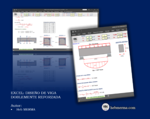 Excel para Diseño de Viga Doblemente Reforzado